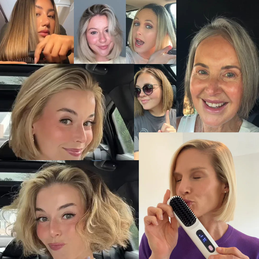 Den FØRSTE intelligente stylingbørste til kort hår