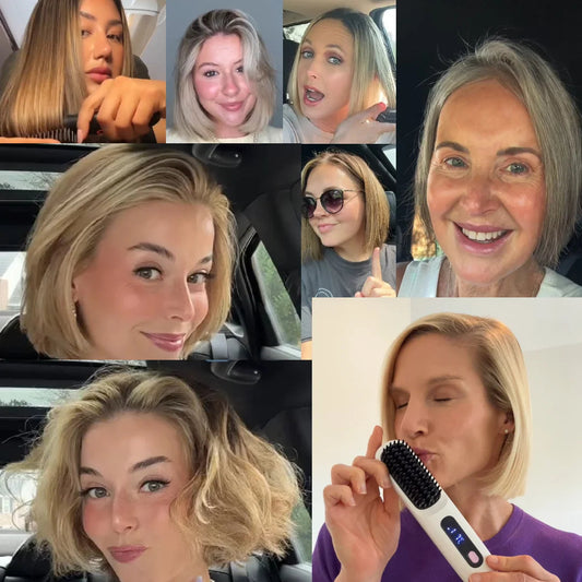 Den FØRSTE intelligente stylingbørste til kort hår