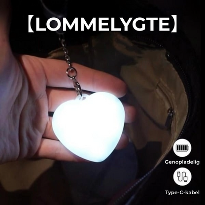 Lysende vedhæng med berøringssensor