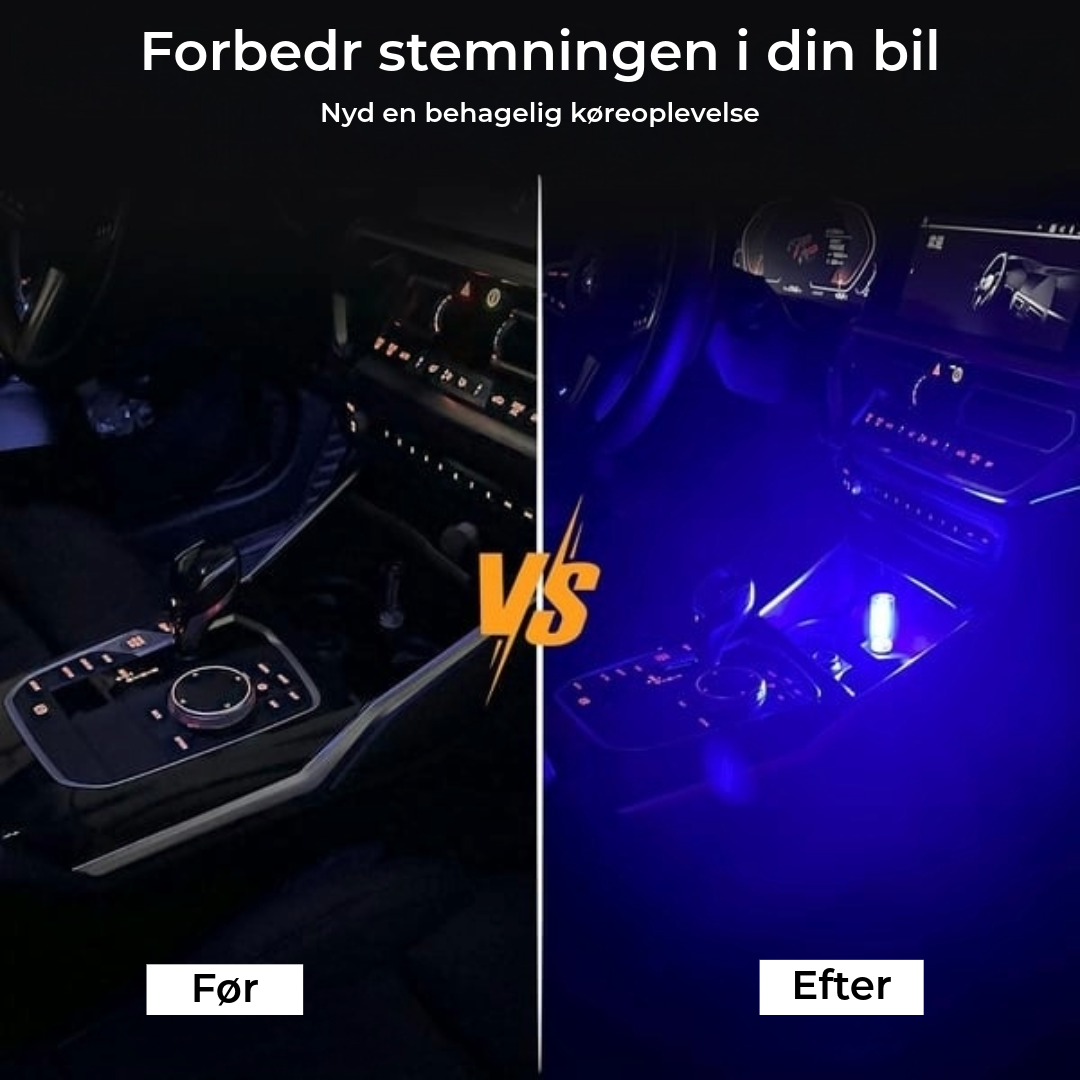 USB-glødelampe til bil