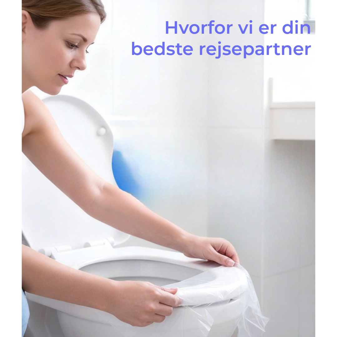 Bionedbrydelige toiletsædeovertræk