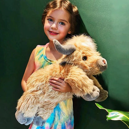 Sød Highland Ko Bamse