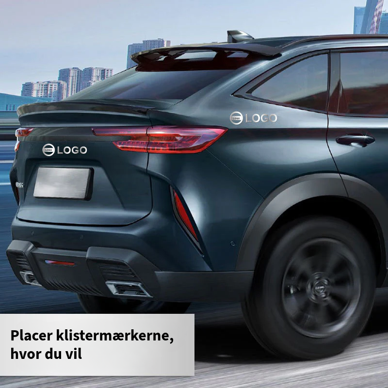 Luksus metalbilklistermærker