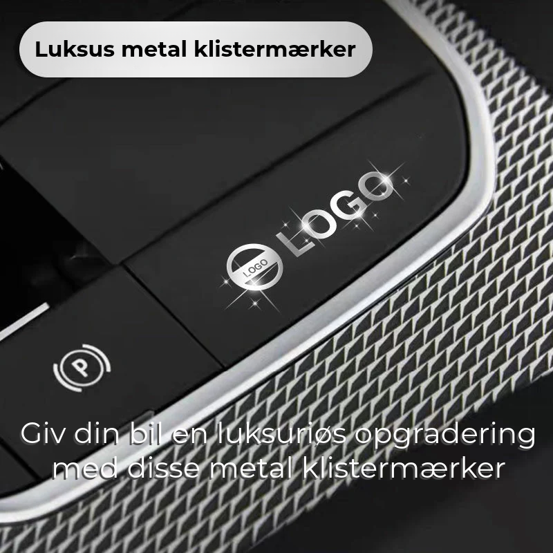 Luksus metalbilklistermærker