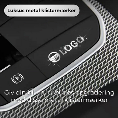 Luksus metalbilklistermærker