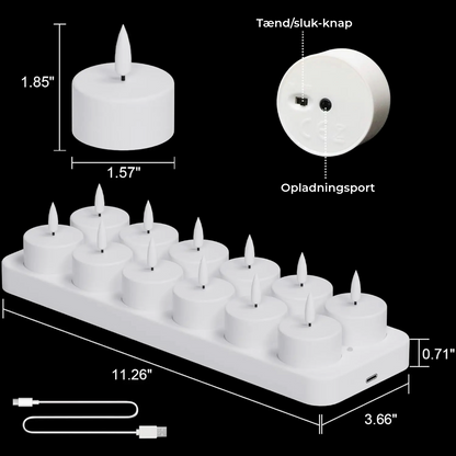 Genopladelige LED-lys