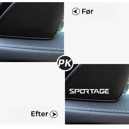 3D bil-logo klistermærker