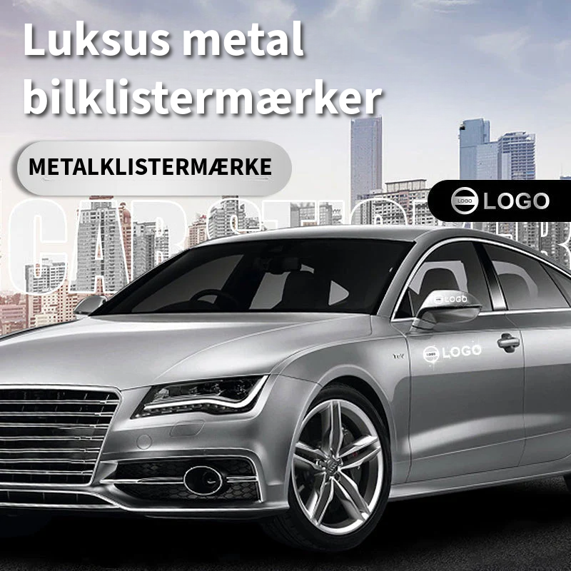 Luksus metalbilklistermærker