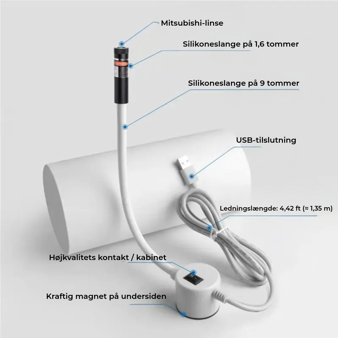 StitchLaser™ – Præcisionsguide til symaskiner