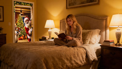 Julemand dørkarm-banner