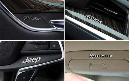 3D bil-logo klistermærker