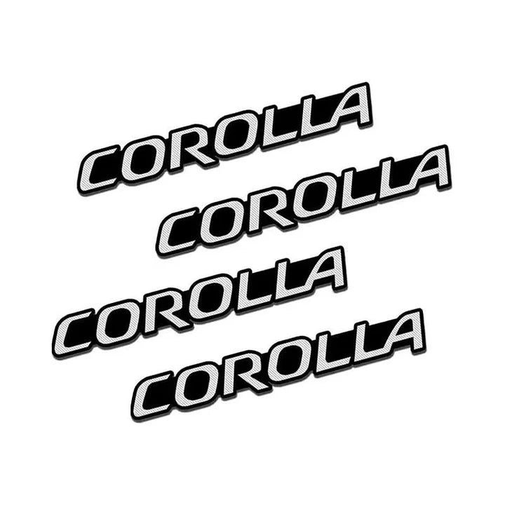 3D bil-logo klistermærker