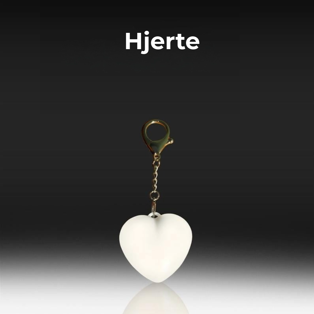 Lysende vedhæng med berøringssensor