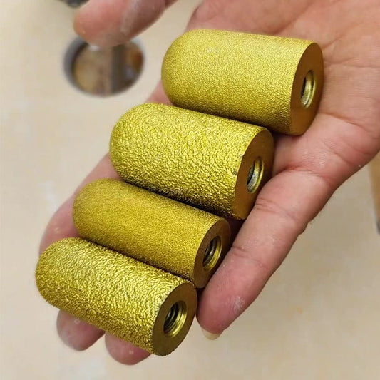 Vakuumlodded, slibende rund slibehoved